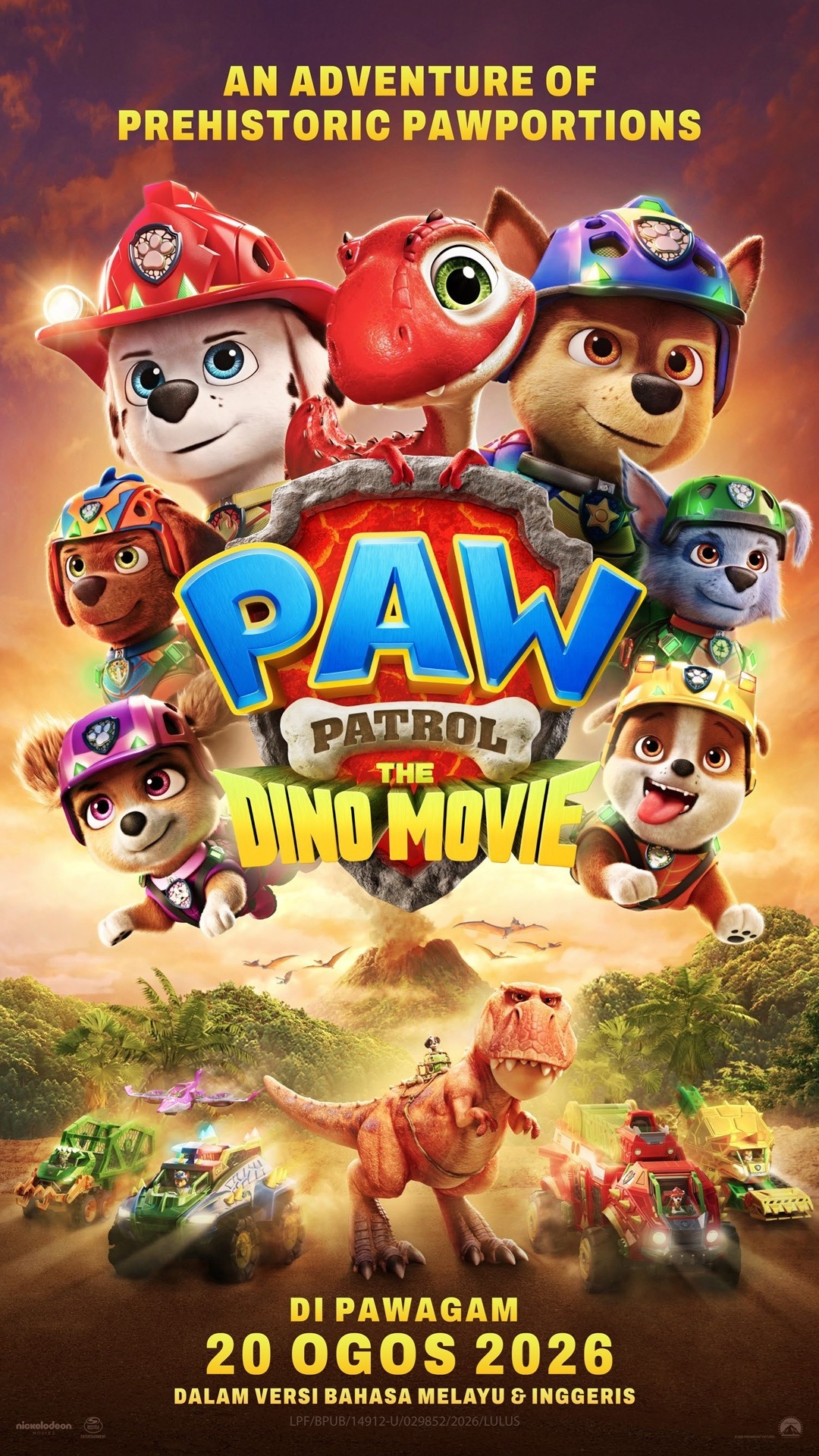 (MALAY DUB) PAW PATROL: THE DINO MOVIE